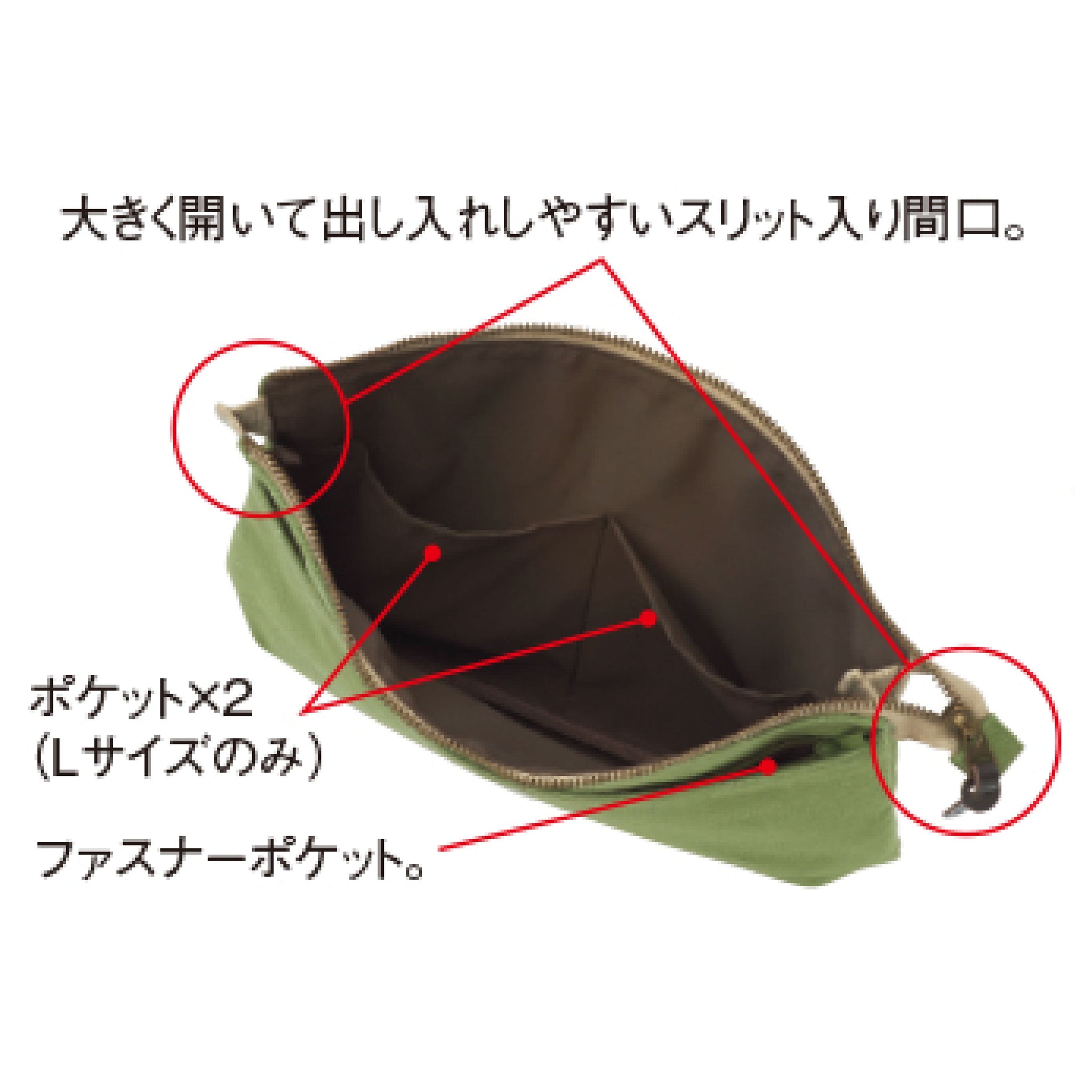 SMART FIT DAYS サコッシュポーチ(L)(A-7706)