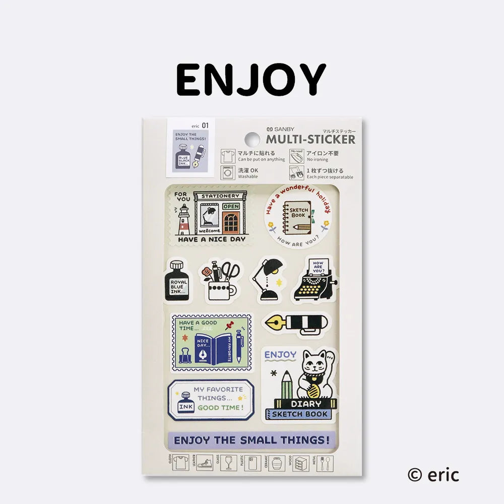 マルチステッカー eric ENJOY｜サンビーココモ – サンビーオンライン