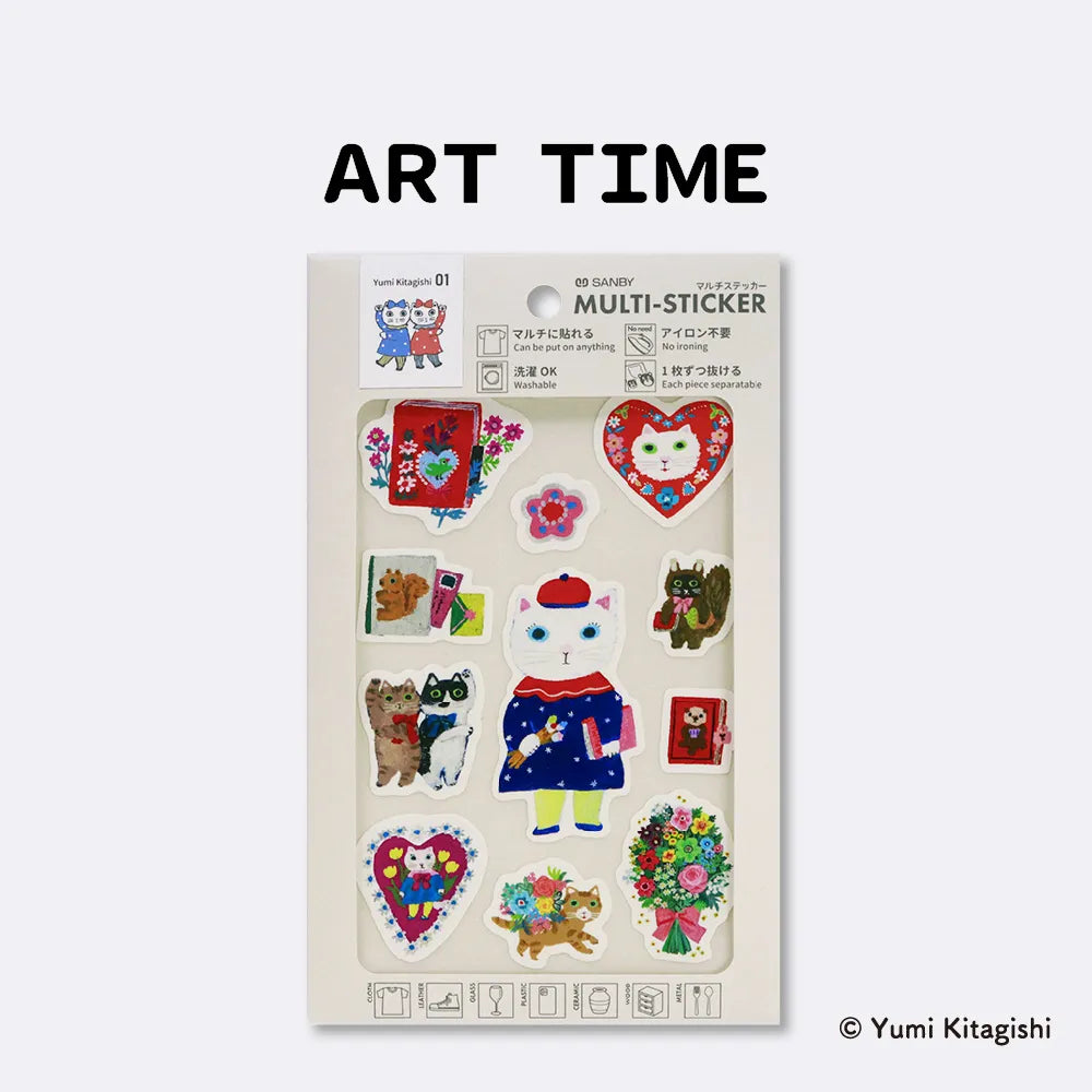 マルチステッカー 北岸由美 ART TIME