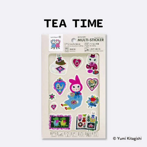 マルチステッカー 北岸由美 TEA TIME
