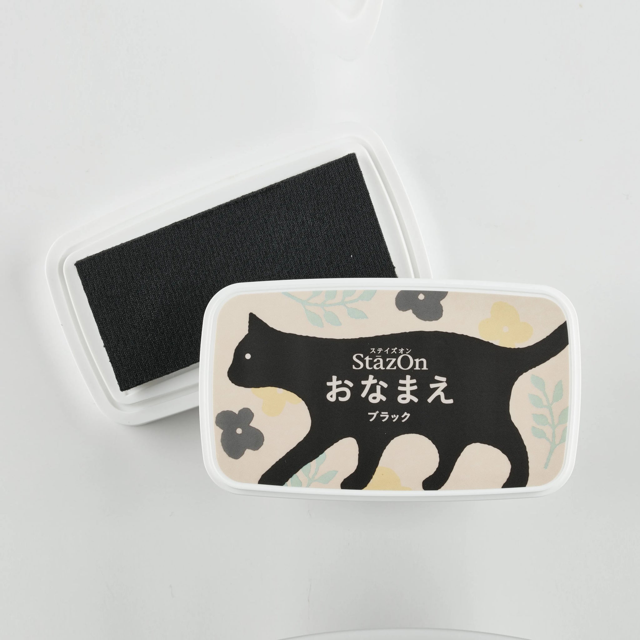 スタンプ台 ステイズオンおなまえ ブラック