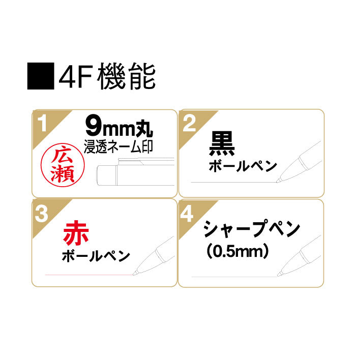 スヌーピースタンペン４Ｆ metalメタル