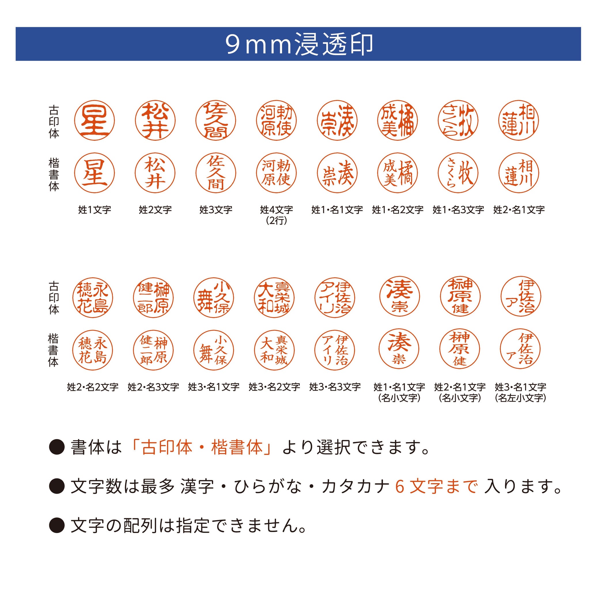 クイックネームペン２＋１(既製品)