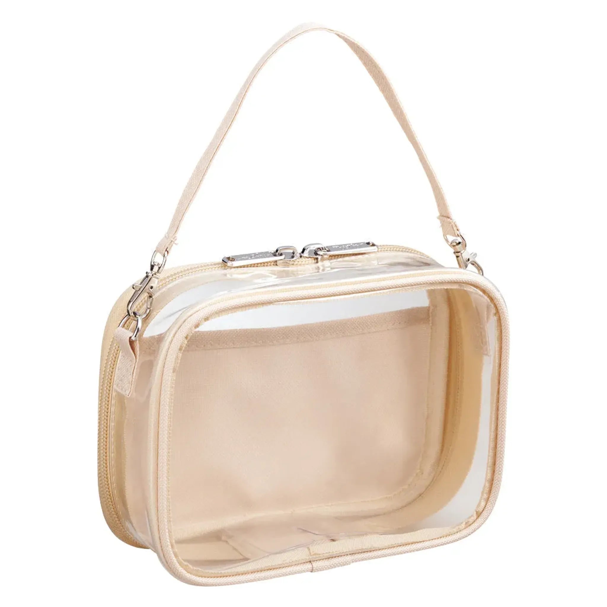 ｍｙｆａ デコレーションボックスポーチ ミニ・ワイド(シフォンベージュ) A-3309-16 画像01