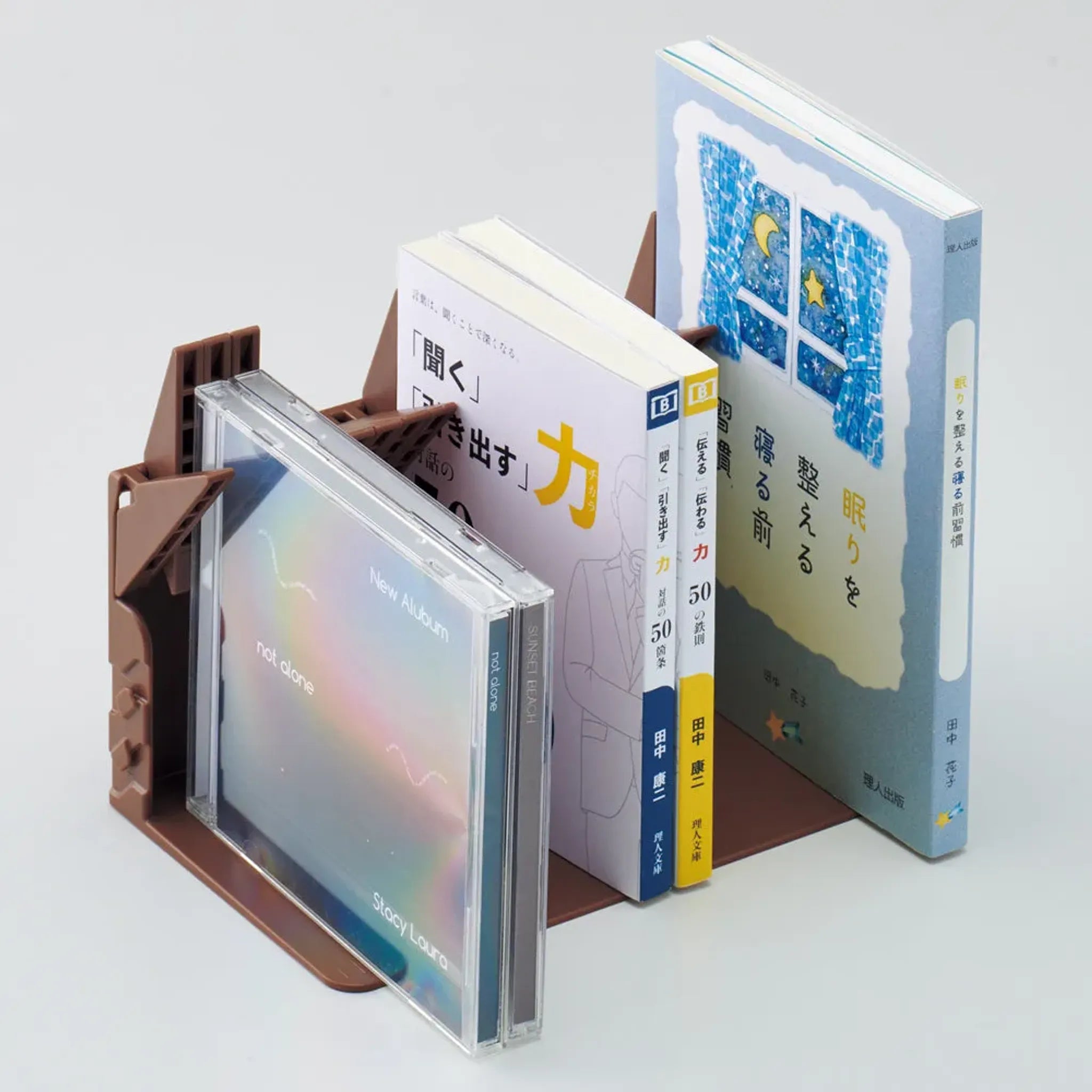 １冊でも倒れないブックスタンド(ブラック) A3575-24 画像05