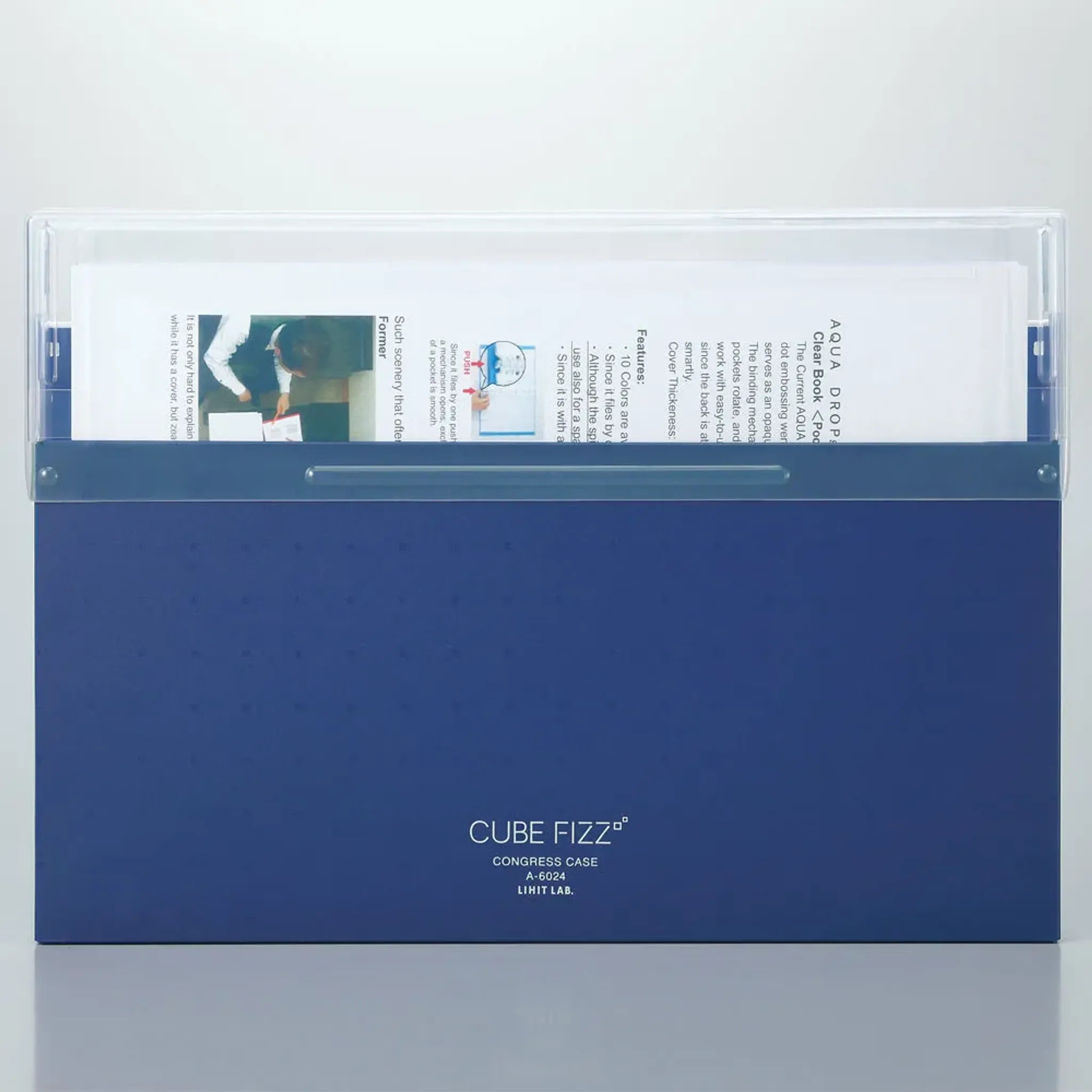 CUBE FIZZ コングレスケース(ブルー) A6024-8 画像04