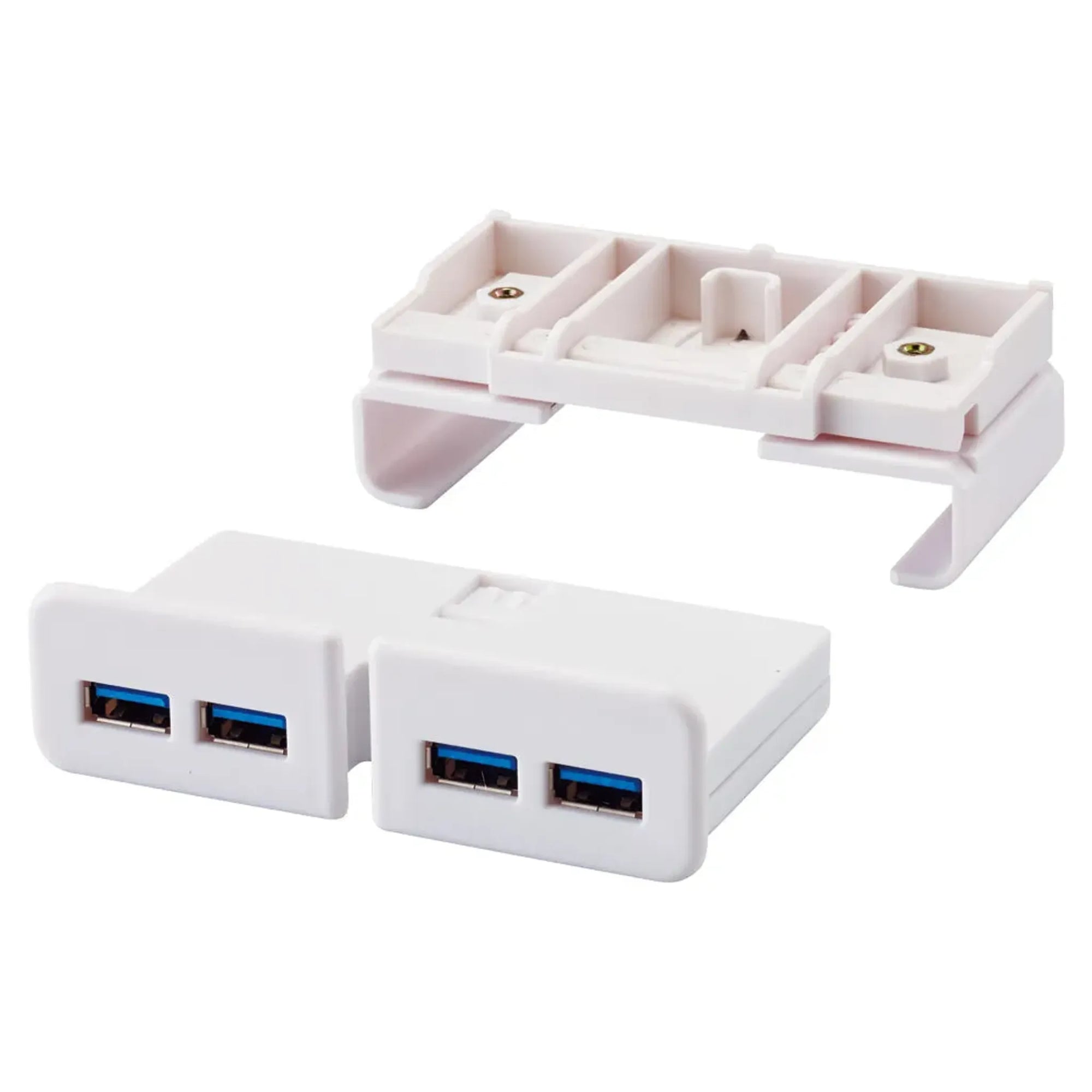 ＵＳＢ３．０ハブ＜机上台専用＞(白) A7337-0 画像03