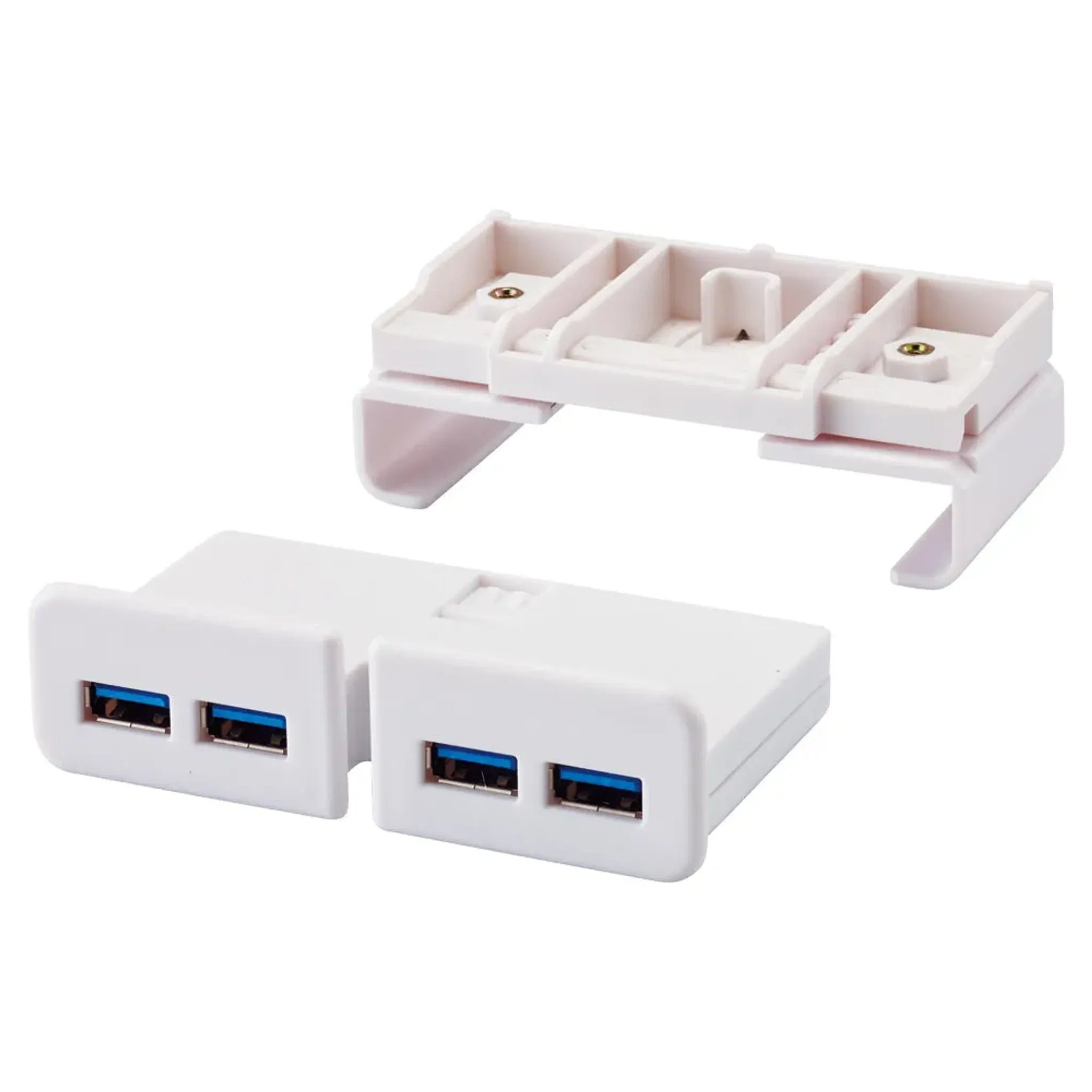 ＵＳＢ３．０ハブ＜机上台専用＞(白) A7337-0 画像03