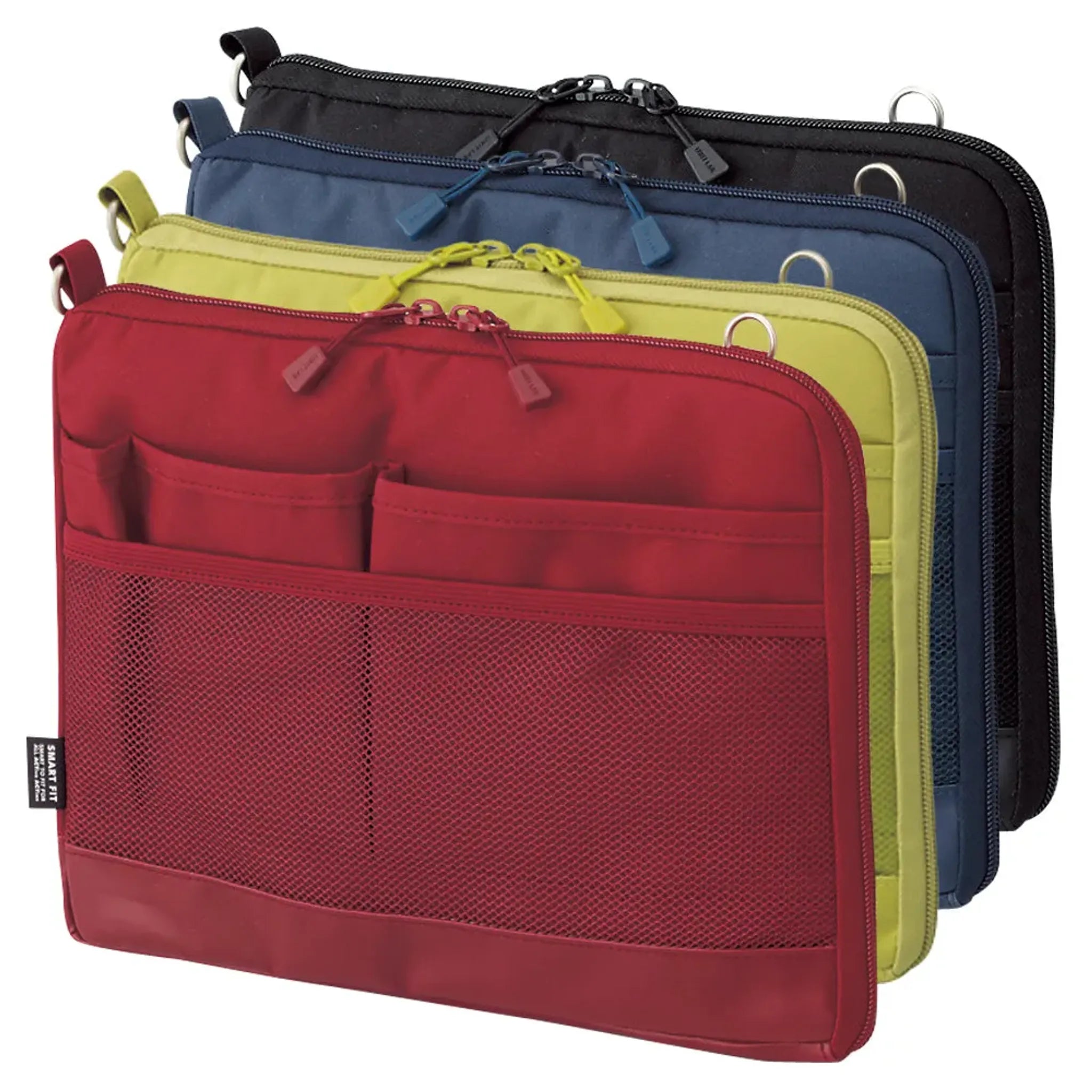 SMART FIT ACTACT バッグインバッグ（ヨコ型）(レッド) A7680-3 画像03