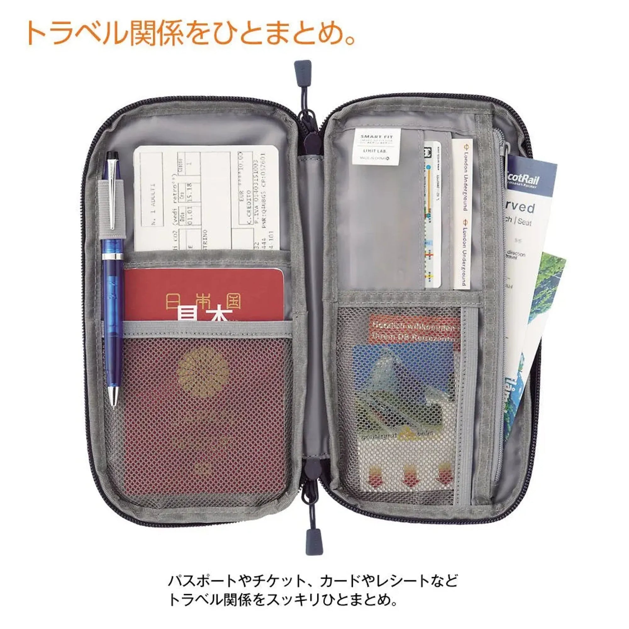 SMART FIT ACTACT トラベルホルダー(ブラック) A7686-24 画像03