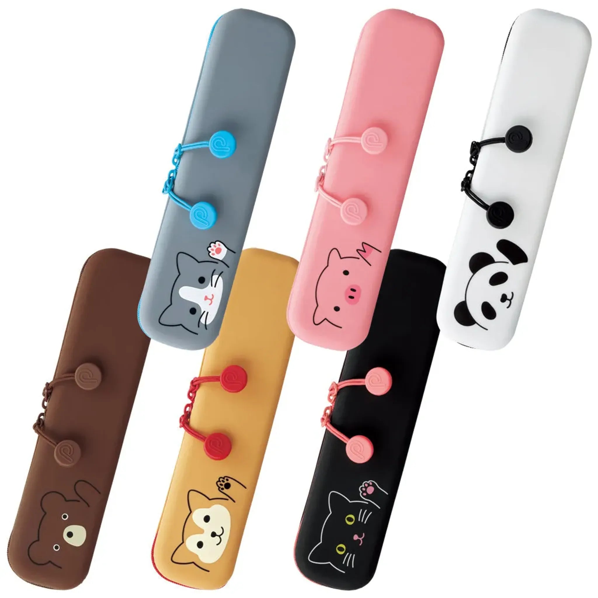 SMART FIT PuniLabo スリムファスナーポーチ(パンダ) A7717-6 画像02