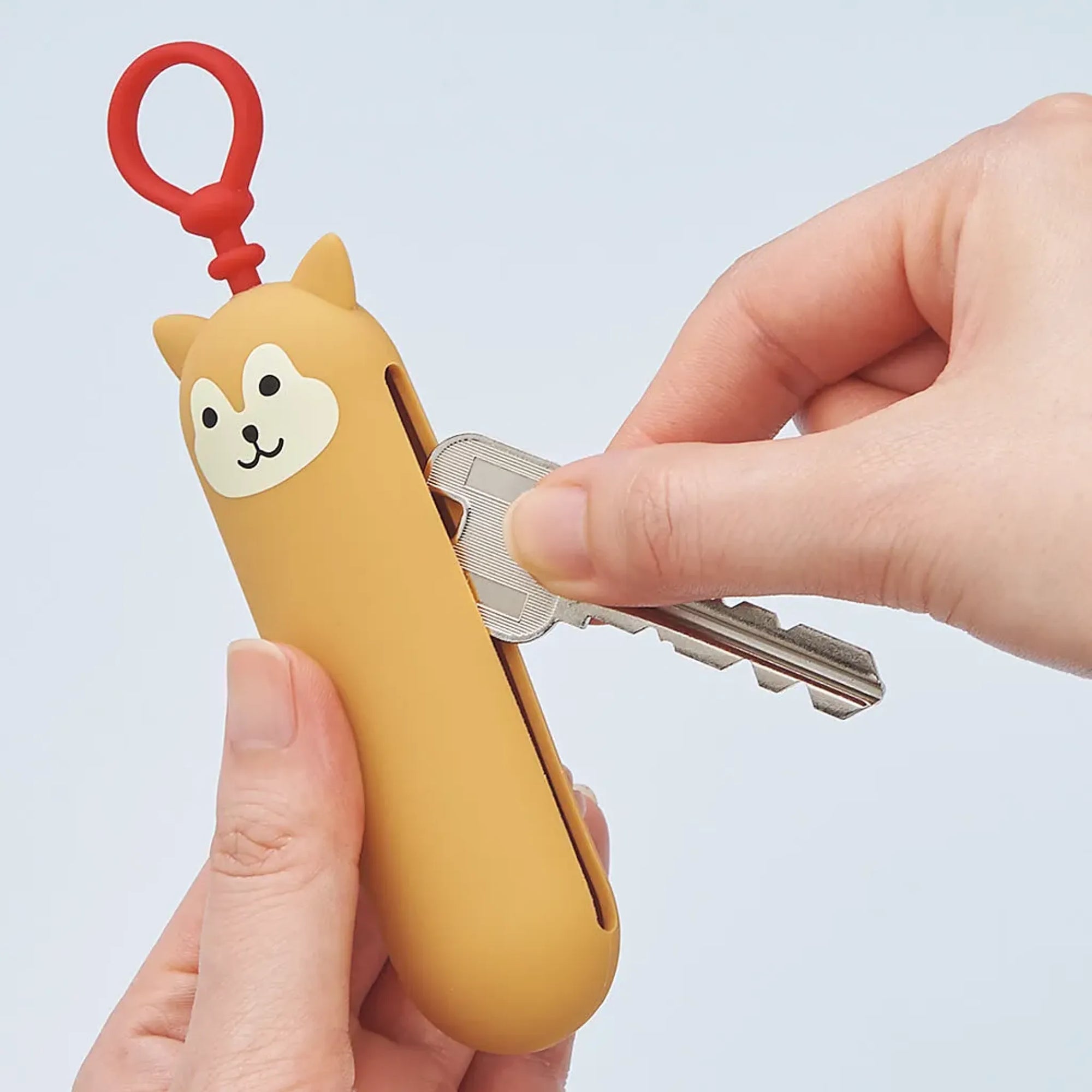 SMART FIT PuniLabo スリムキーケース(ミケネコ) A7785-7 画像05
