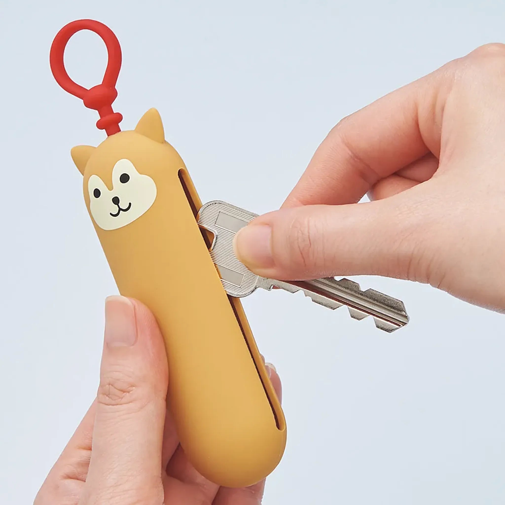 SMART FIT PuniLabo スリムキーケース(ミケネコ) A7785-7 画像05