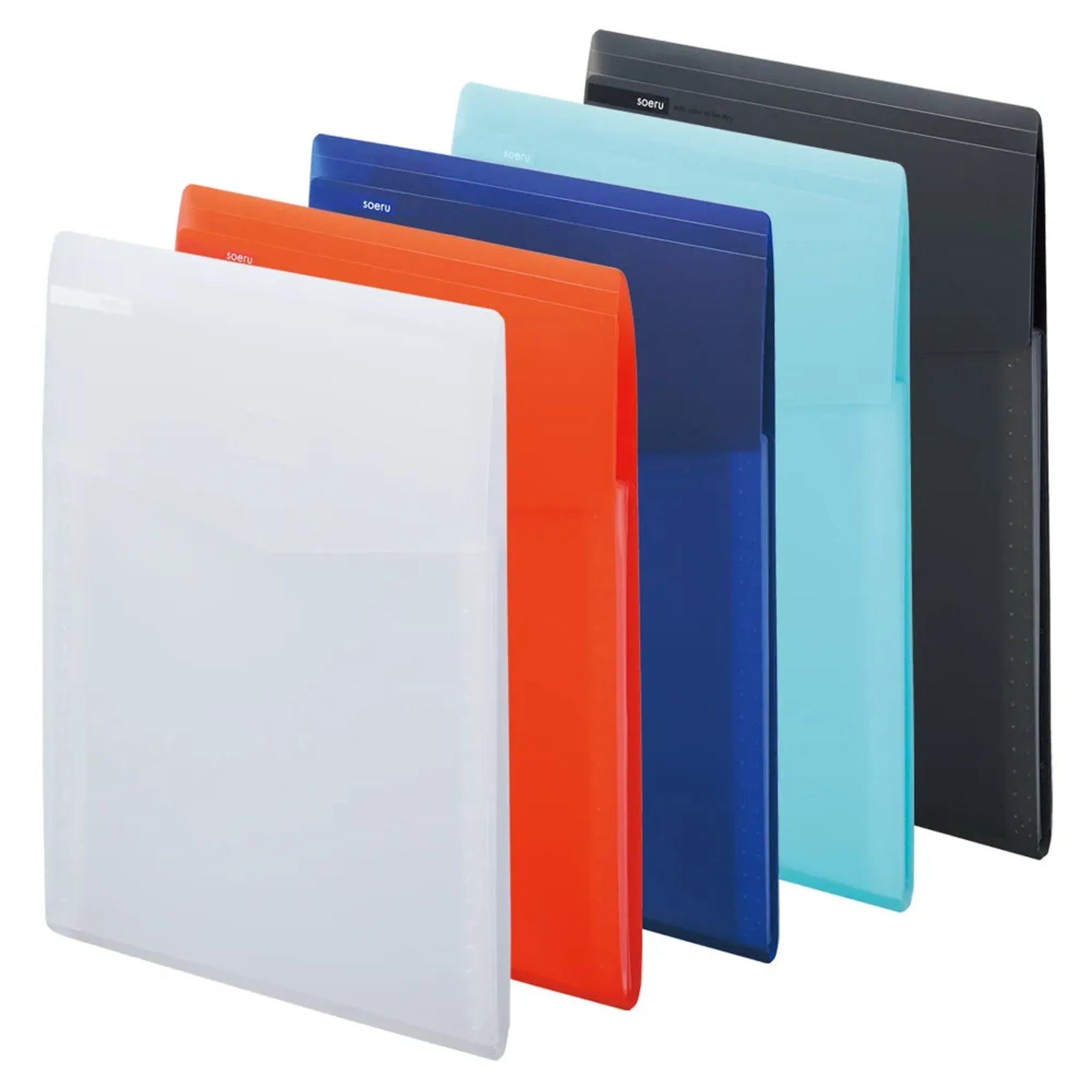 soeru スリムドキュメントファイル（タテ型）(サニーレッド) A8710-3 画像02