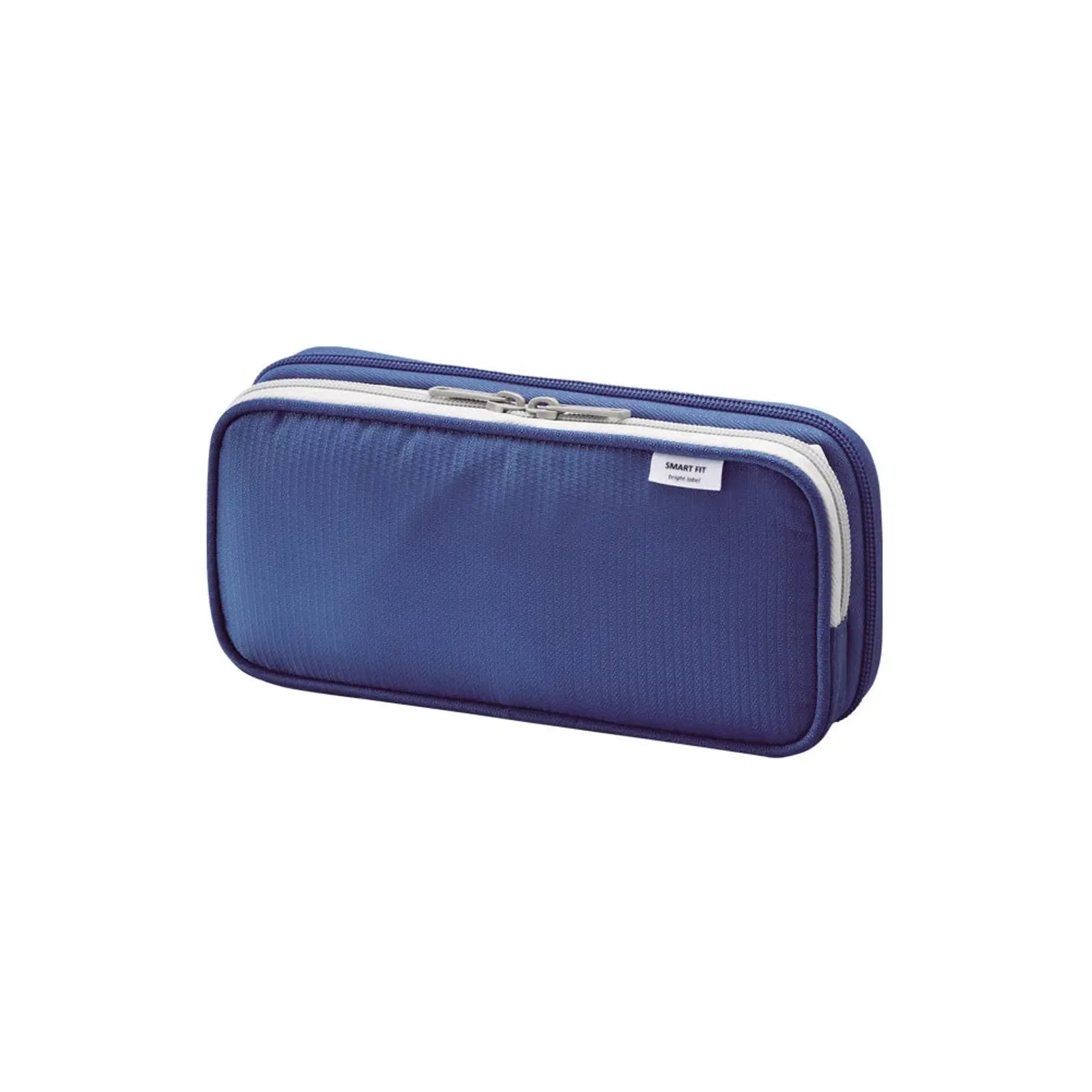 SMART FIT bright label ダブルペンケース（Ｌ）(ブルー) A7661-8 画像01