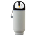 SMART FIT PuniLabo スタンドペンケース（ＢＩＧサイズ）(ペンギン) A7714-10 画像01