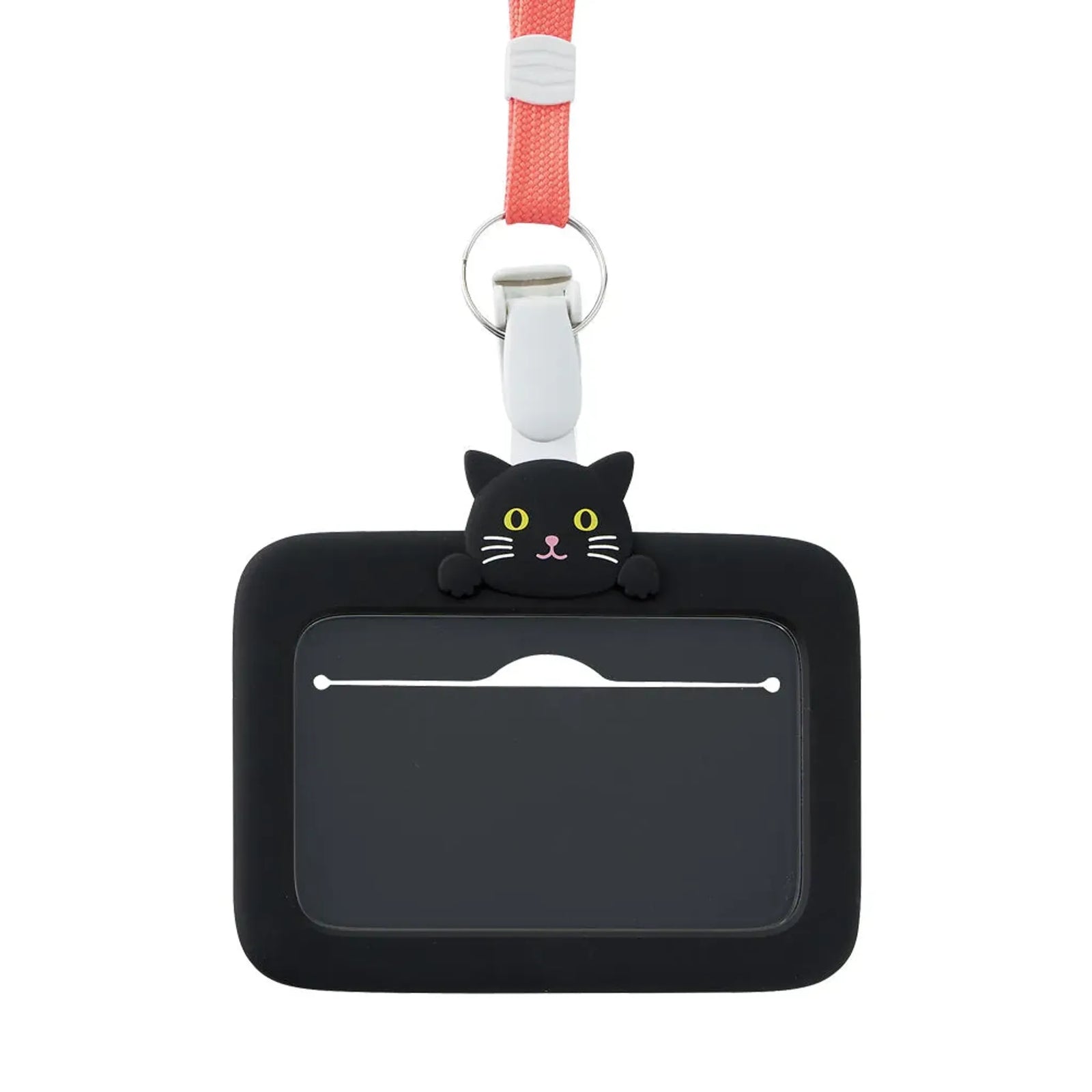 SMART FIT PuniLabo IDカードホルダー(クロネコ) A7804-3 画像01