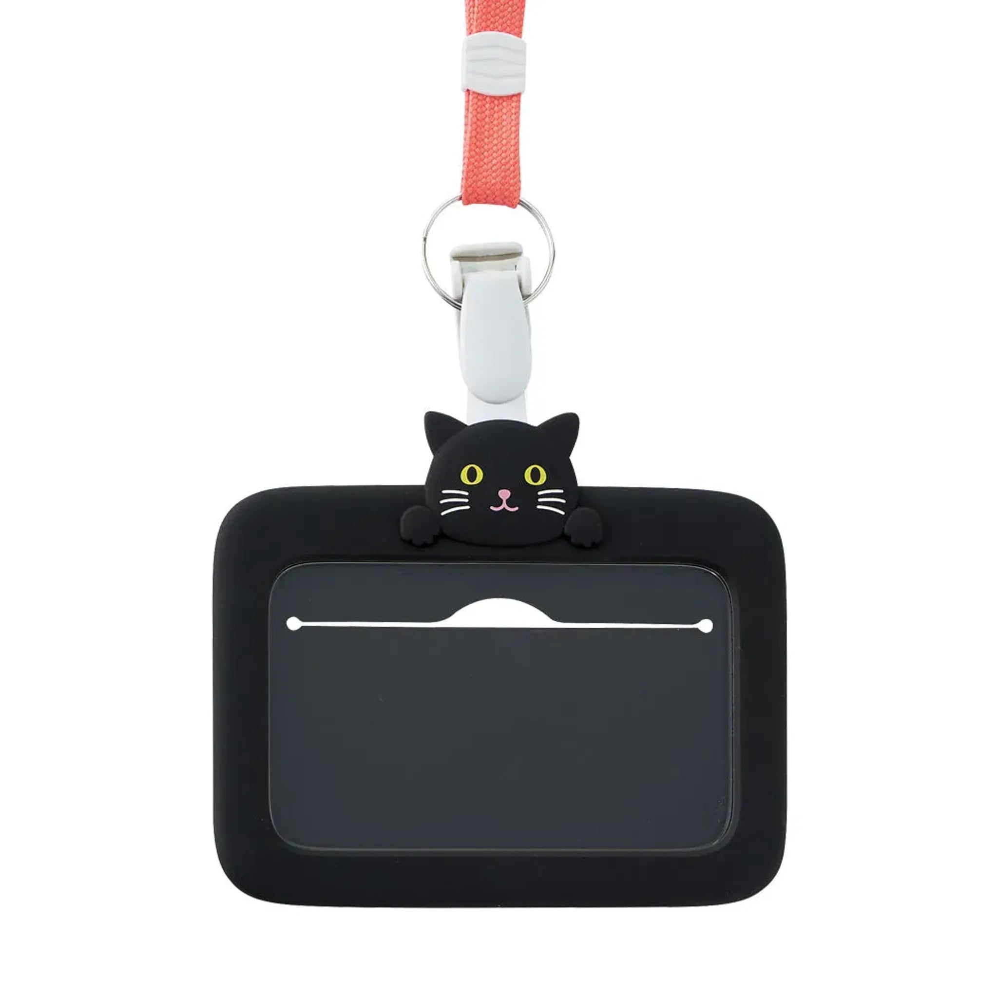 SMART FIT PuniLabo IDカードホルダー(クロネコ) A7804-3 画像01