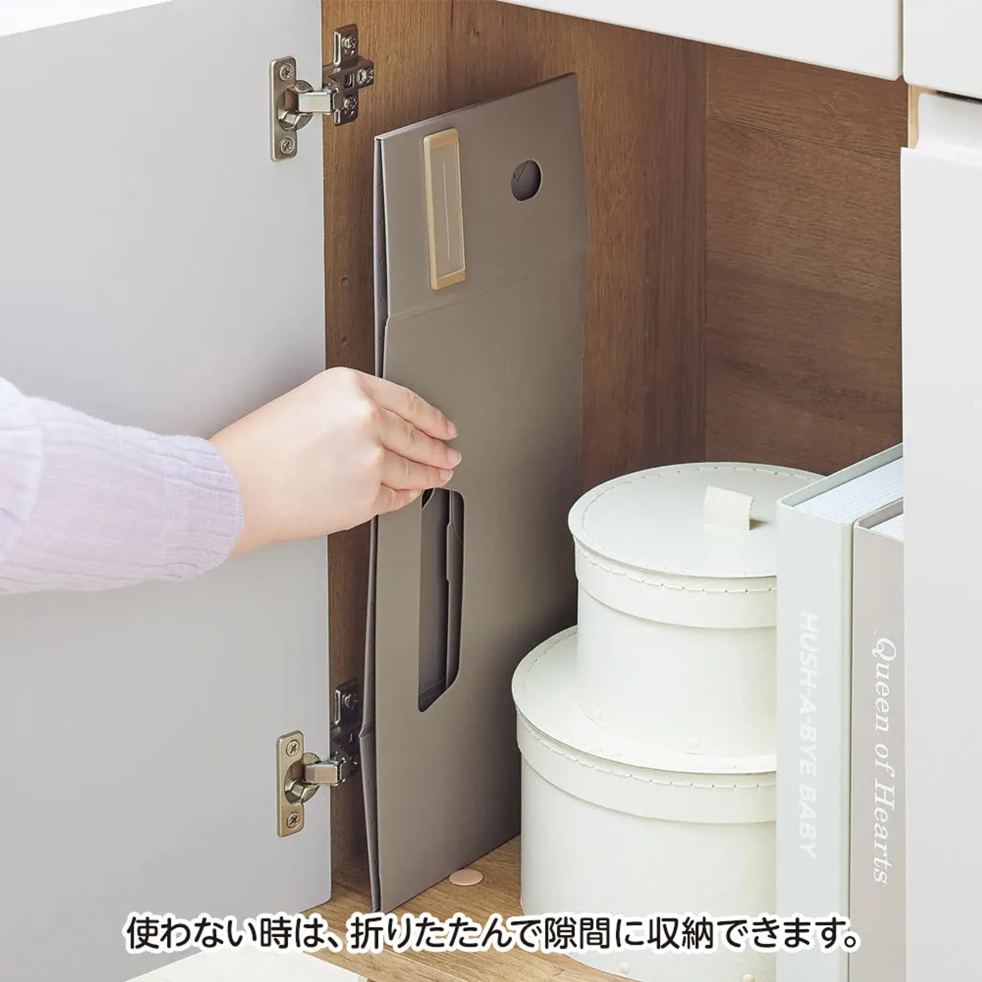 Ｒｏｏｍｙ　ボックスファイル＜ロータイプ＞(グレー) F290-27 画像05