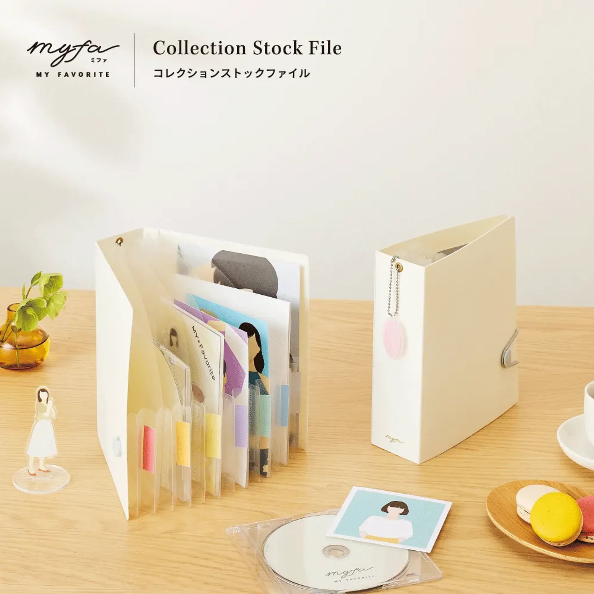 ｍｙｆａ　コレクションストックファイル　Ｂ６(ミルキーホワイト) F3350-0 画像02