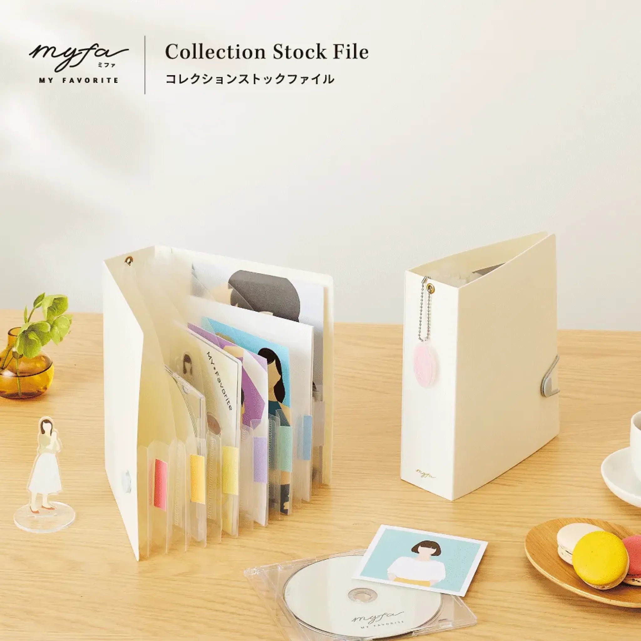 ｍｙｆａ　コレクションストックファイル　Ｂ６(ミルキーホワイト) F3350-0 画像02