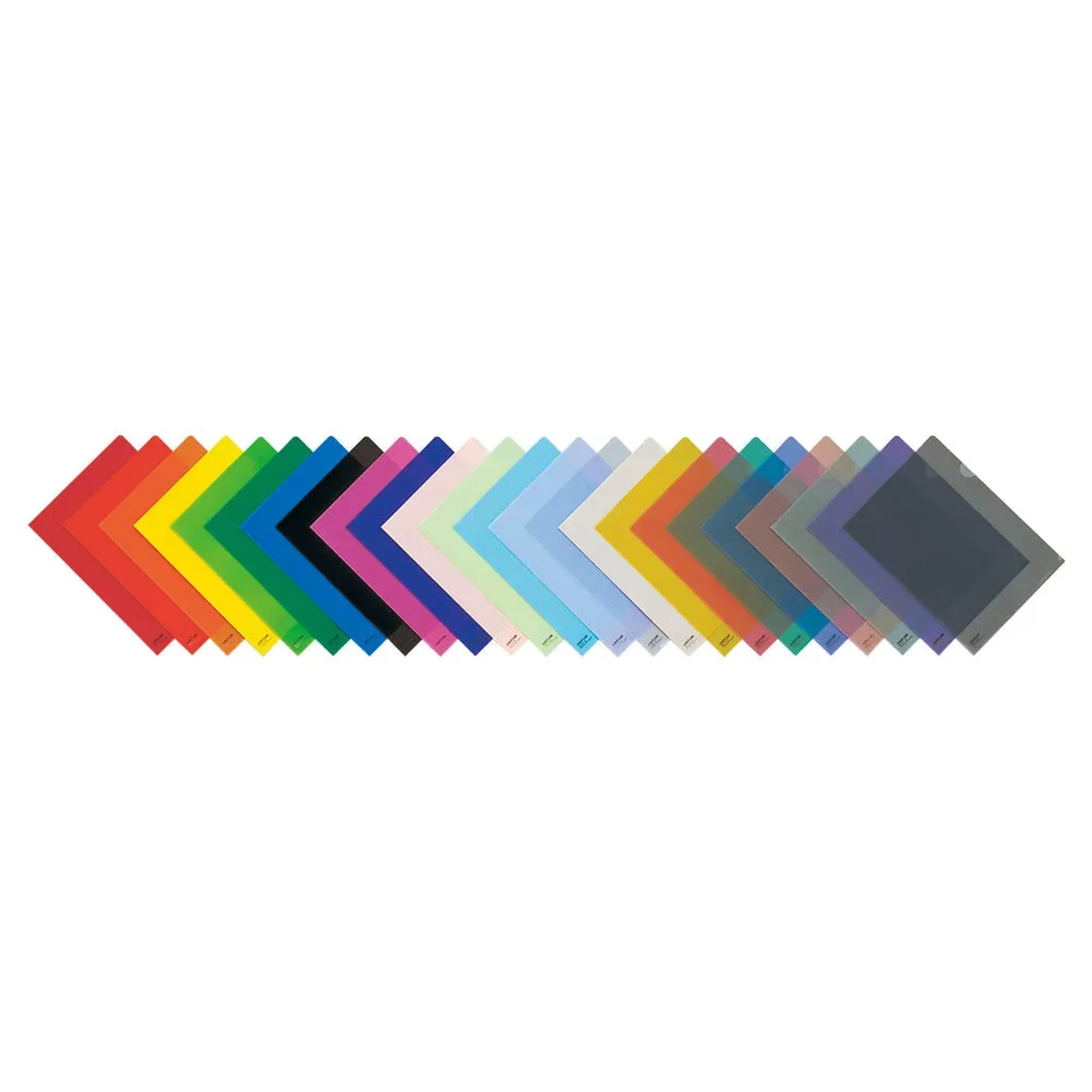 【50個セット】カラークリヤーホルダー　Ａ４(シークレットブラック) F78-124 画像02