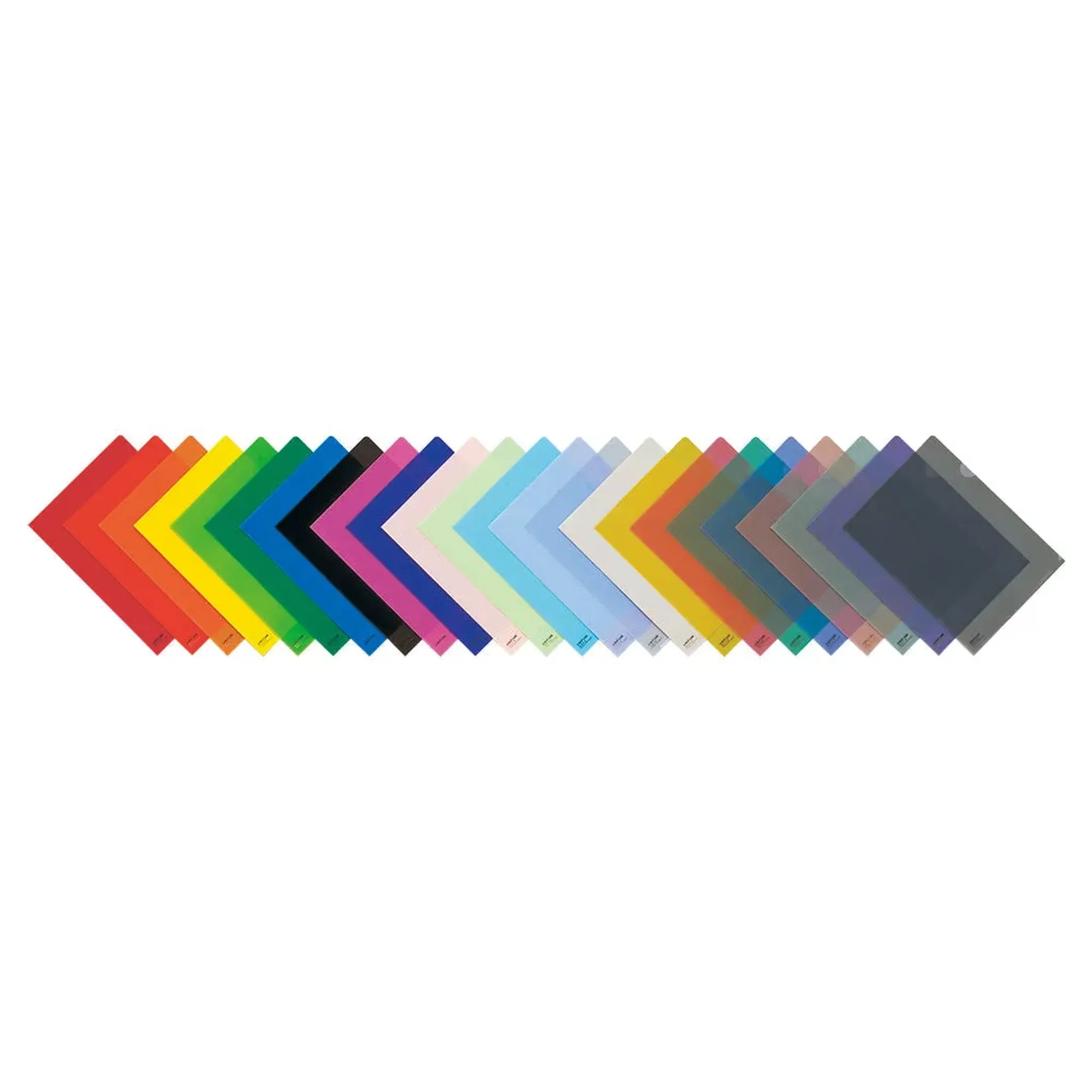 【50個セット】カラークリヤーホルダー　Ａ４(シークレットブラック) F78-124 画像02