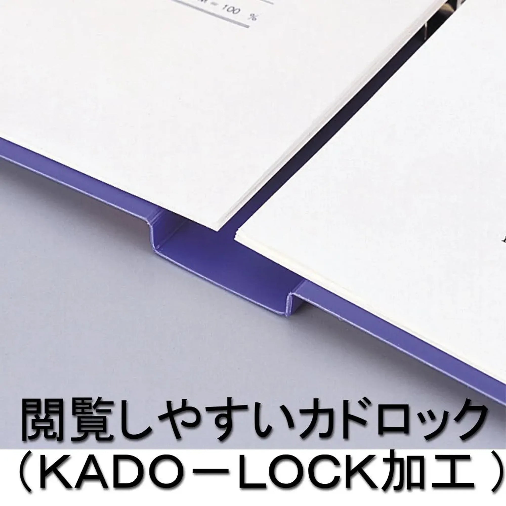 リングファイル＜カドロック＆ツイストリング＞(青) F872U-8 画像03