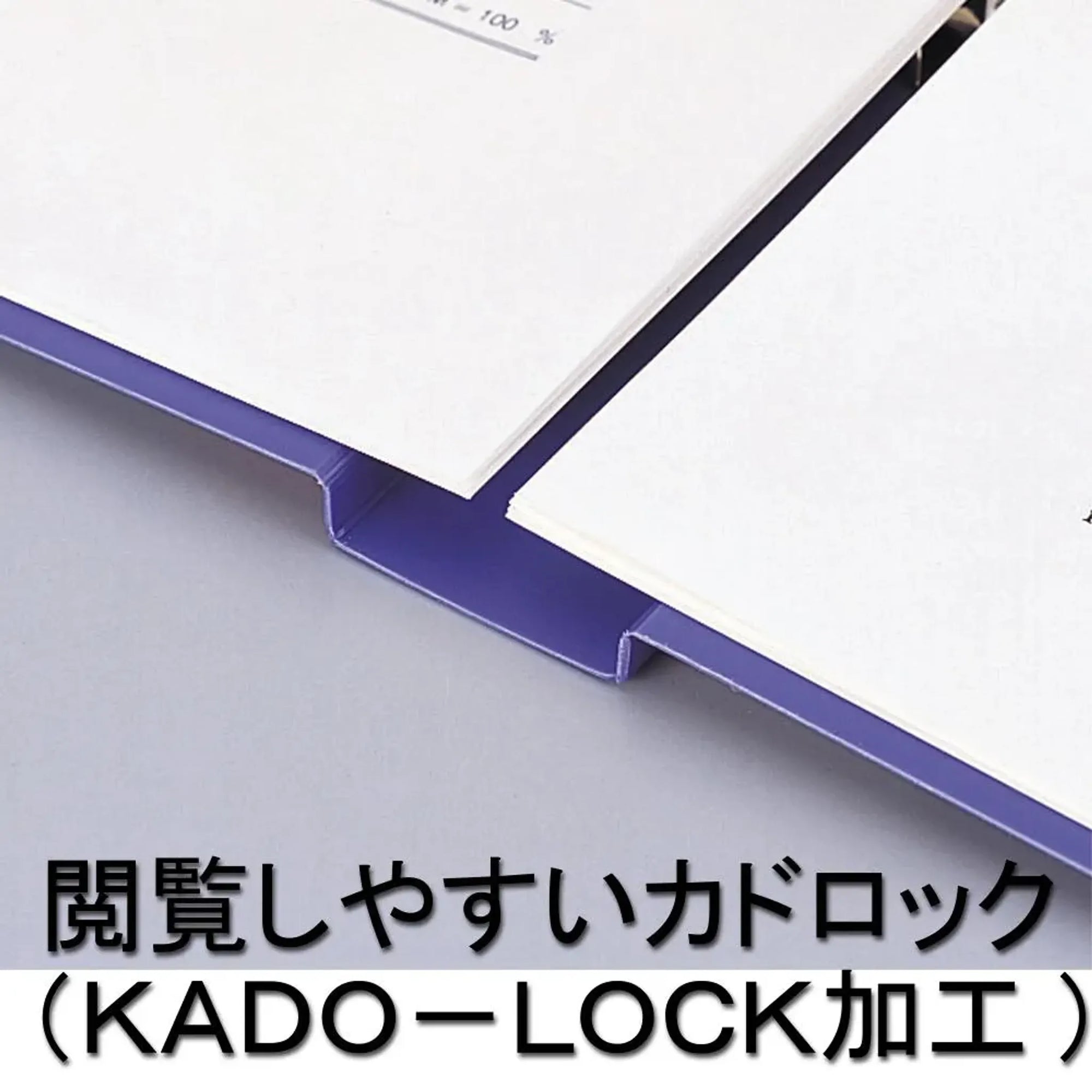 リングファイル＜カドロック＆ツイストリング＞(青) F874U-8 画像05
