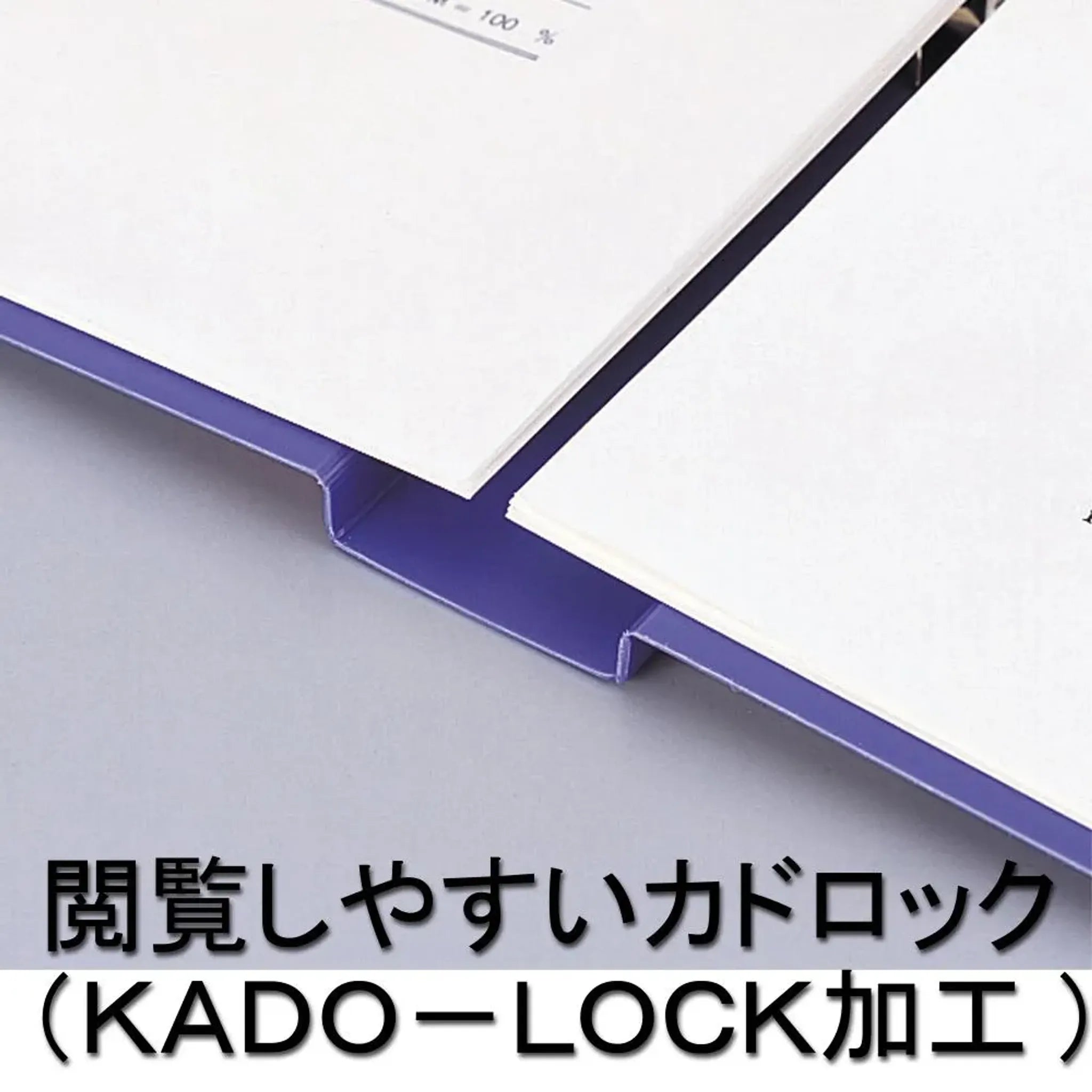 リングファイル＜カドロック＆ツイストリング＞(青) F875U-8 画像03