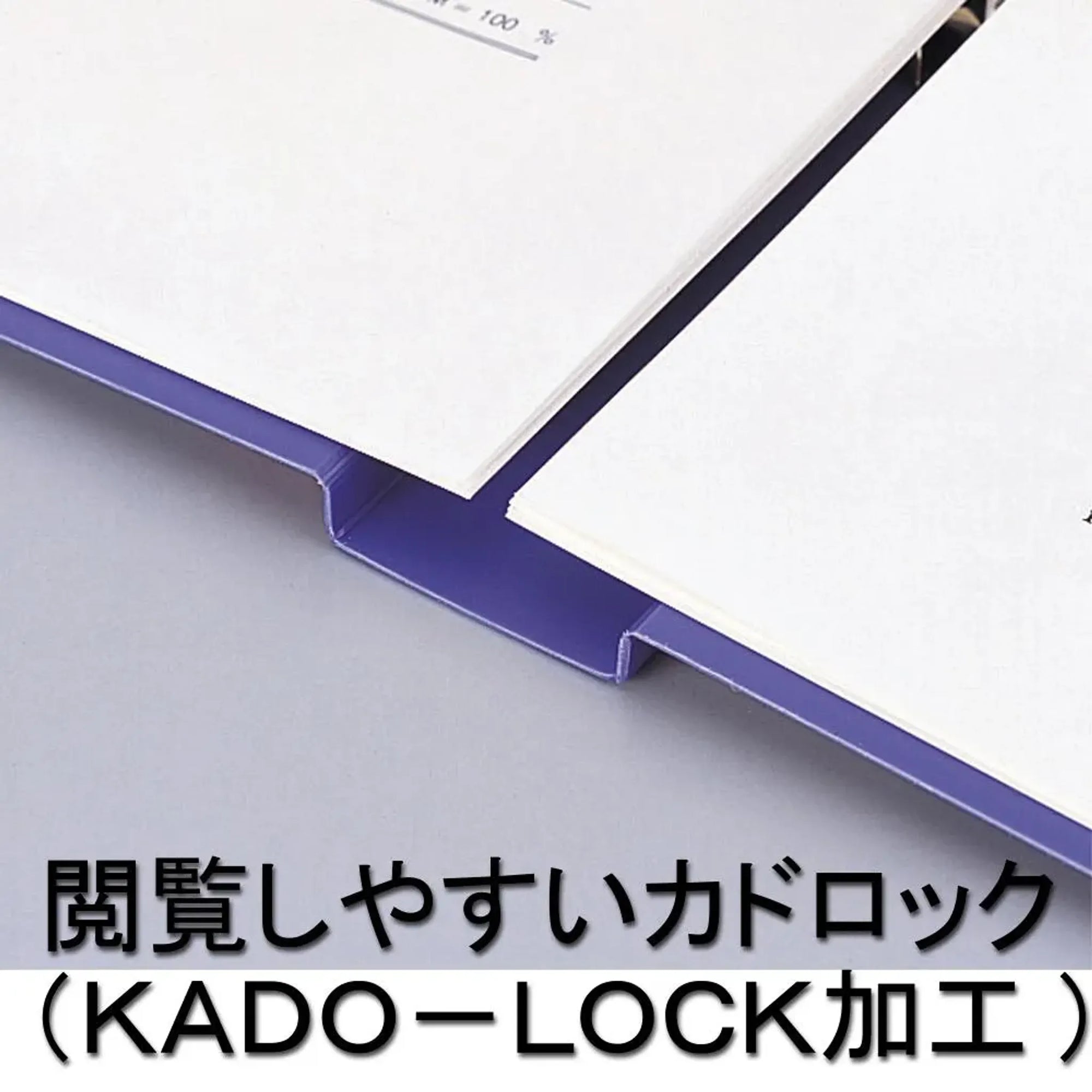 リングファイル＜カドロック＆ツイストリング＞(青) F878U-8 画像03
