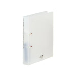 AQUA DROPs Ｄ型リングファイル＜ツイストリング＞(乳白) F5021-1 画像01