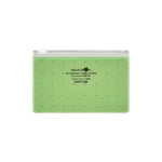 【5個セット】AQUA DROPs クリヤーケース　Ａ８(黄緑) F5300-6 画像01