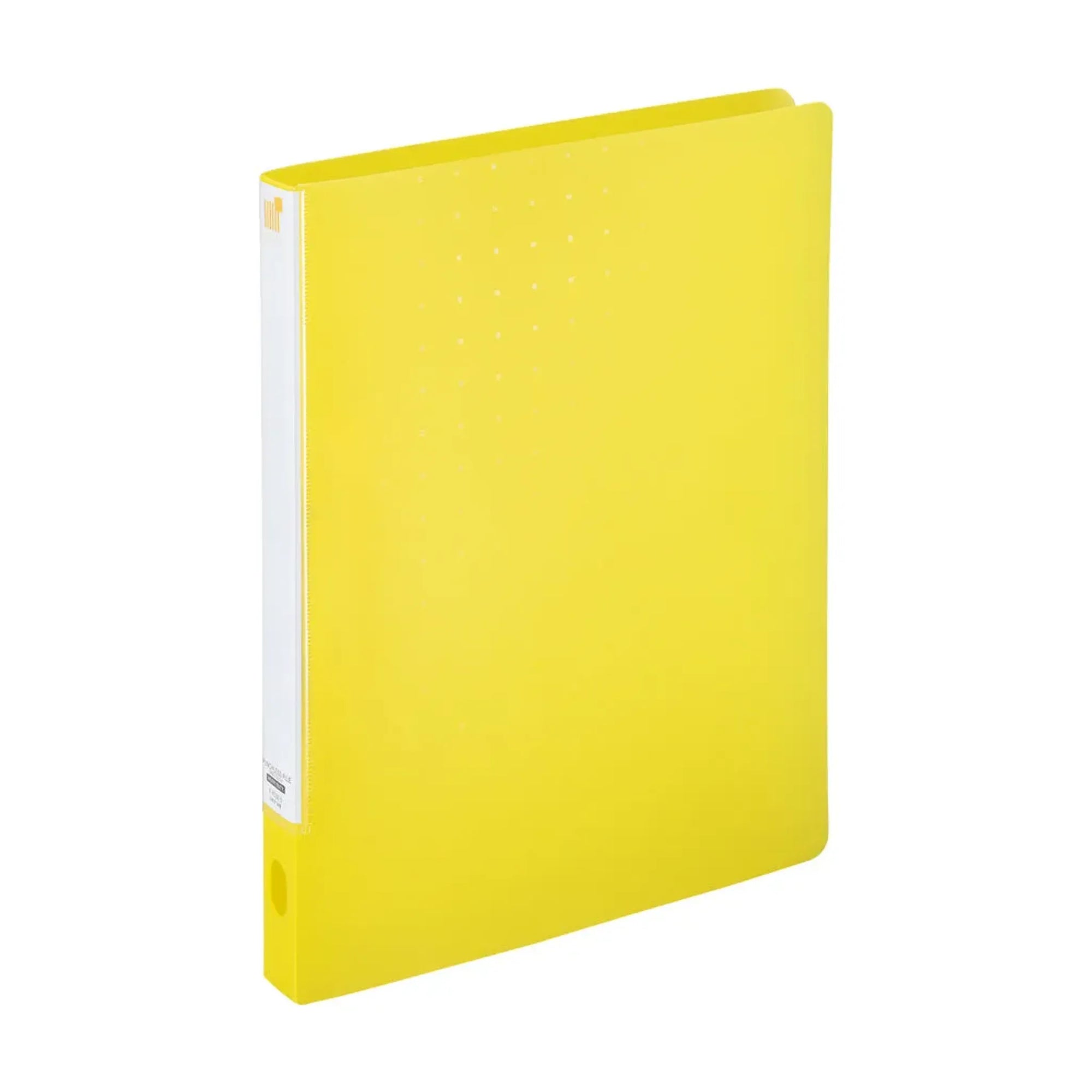 CUBE FIZZ パンチレスファイルワンタッチ＜ＨＥＡＶＹ ＤＵＴＹ＞(イエロー) F7032-5 画像01