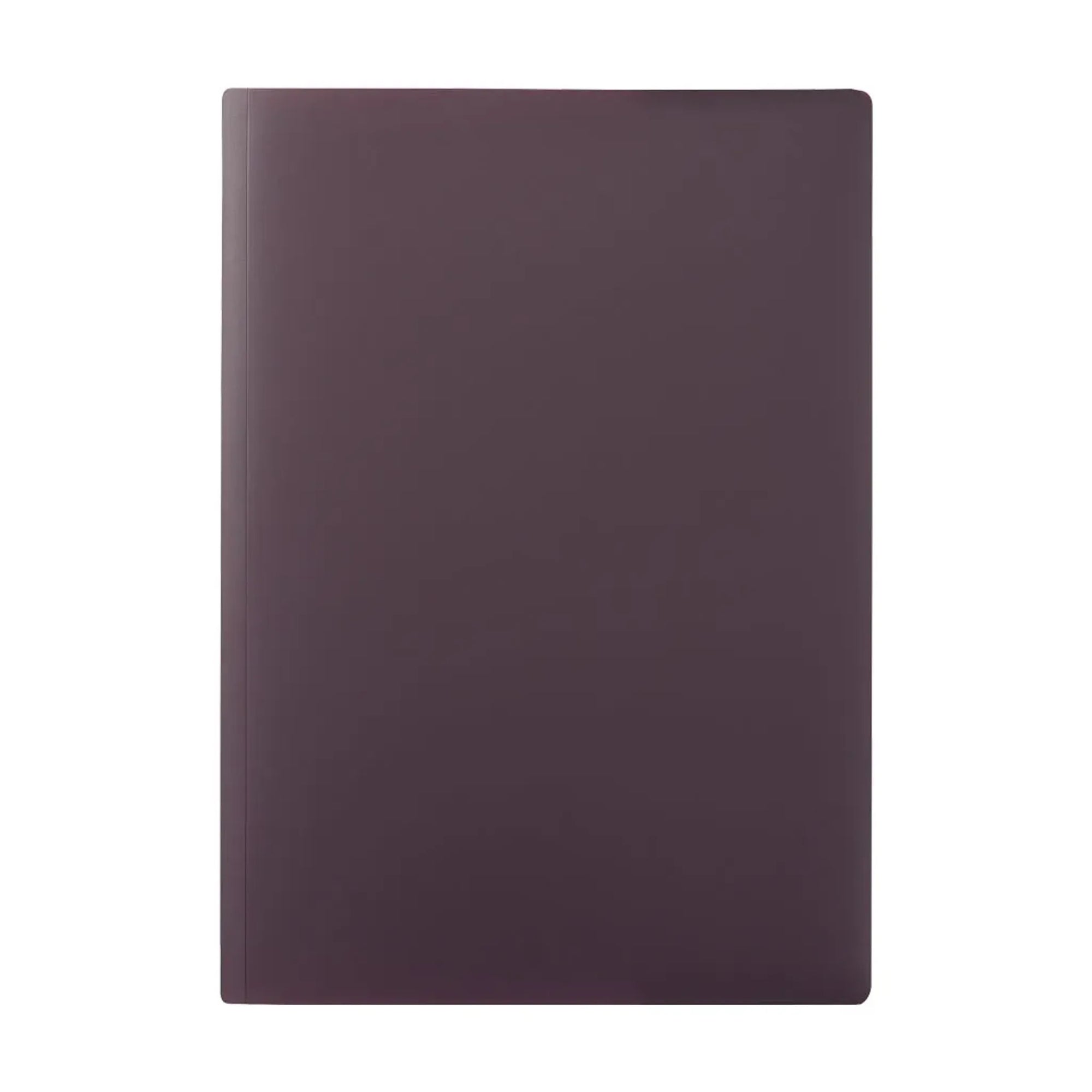 ＳＥＬＦＡＮＡ ソリッドホルダー＜2ポケットタイプ＞　Ａ４(ボルドーブラック) F7202-3 画像01