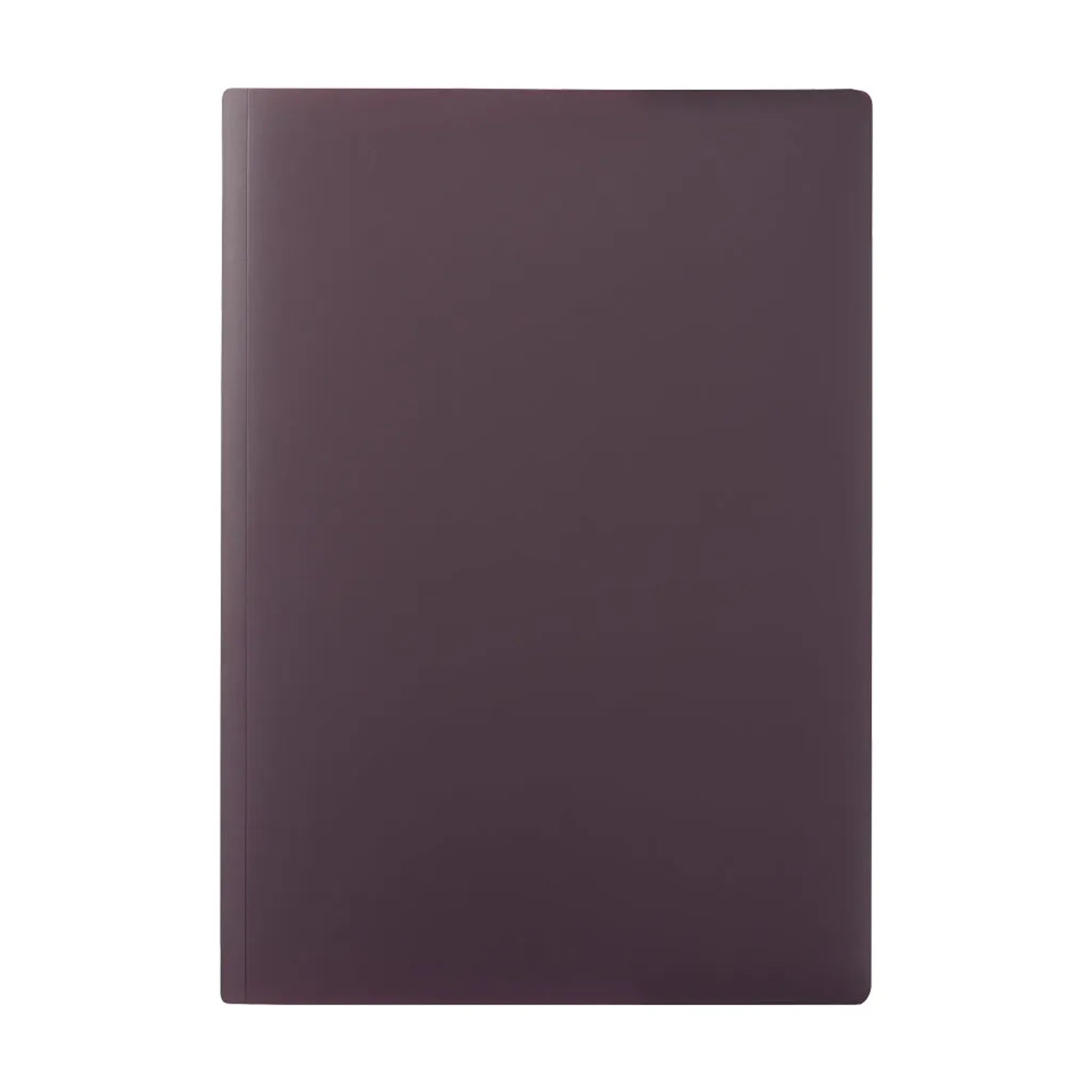 ＳＥＬＦＡＮＡ ソリッドホルダー＜2ポケットタイプ＞　Ａ４(ボルドーブラック) F7202-3 画像01