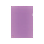 【50個セット】カラークリヤーホルダー　Ａ４(藤) F78-10 画像01