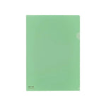 【50個セット】カラークリヤーホルダー　Ａ４(うぐいす) F78-13 画像01