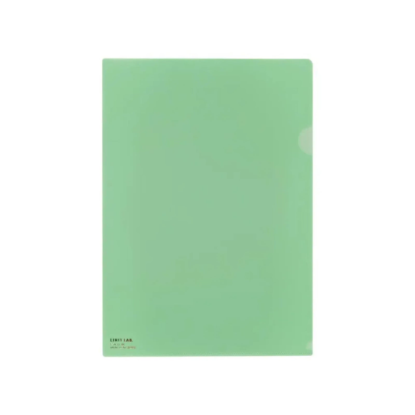 【50個セット】カラークリヤーホルダー　Ａ４(うぐいす) F78-13 画像01