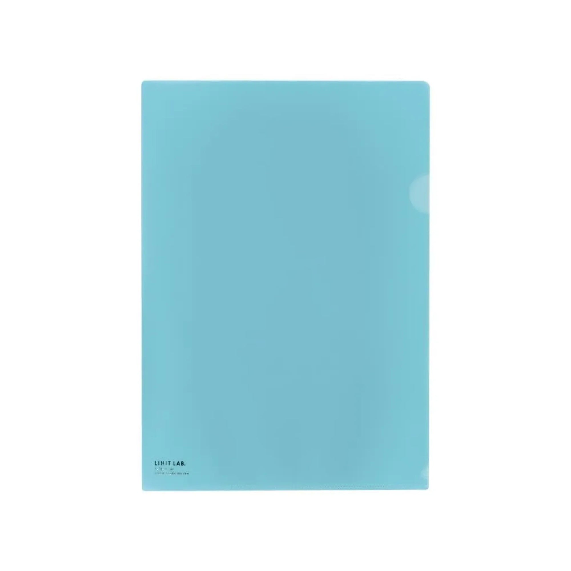 【50個セット】カラークリヤーホルダー　Ａ４(水) F78-14 画像01