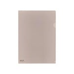 【50個セット】カラークリヤーホルダー　Ａ４(ベージュ) F78-16 画像01