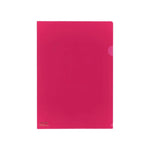 【50個セット】カラークリヤーホルダー　Ａ４(紅) F78-2 画像01
