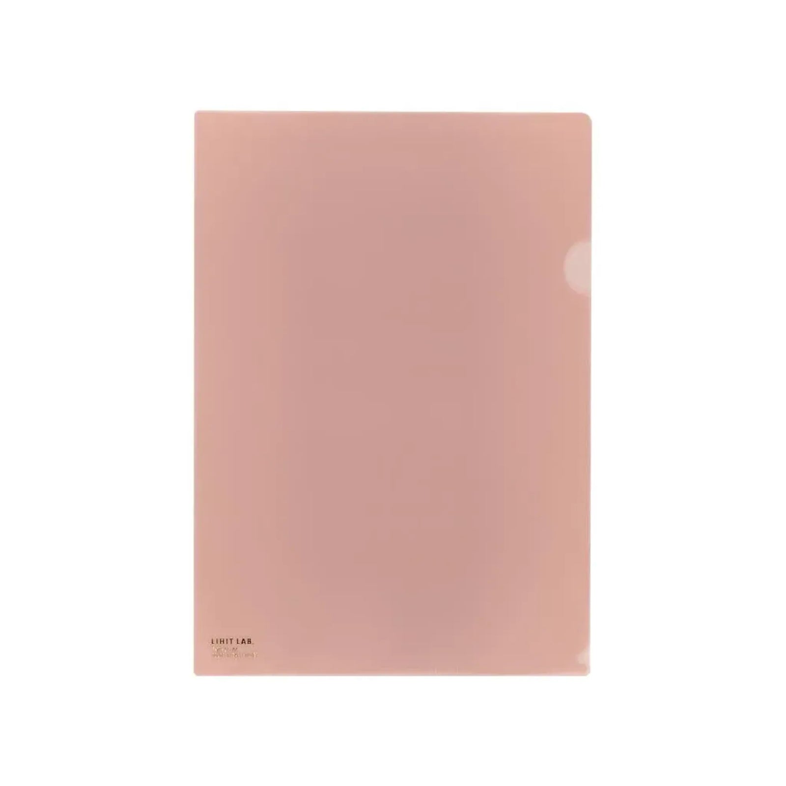 【50個セット】カラークリヤーホルダー　Ａ４(ローズピンク) F78-21 画像01