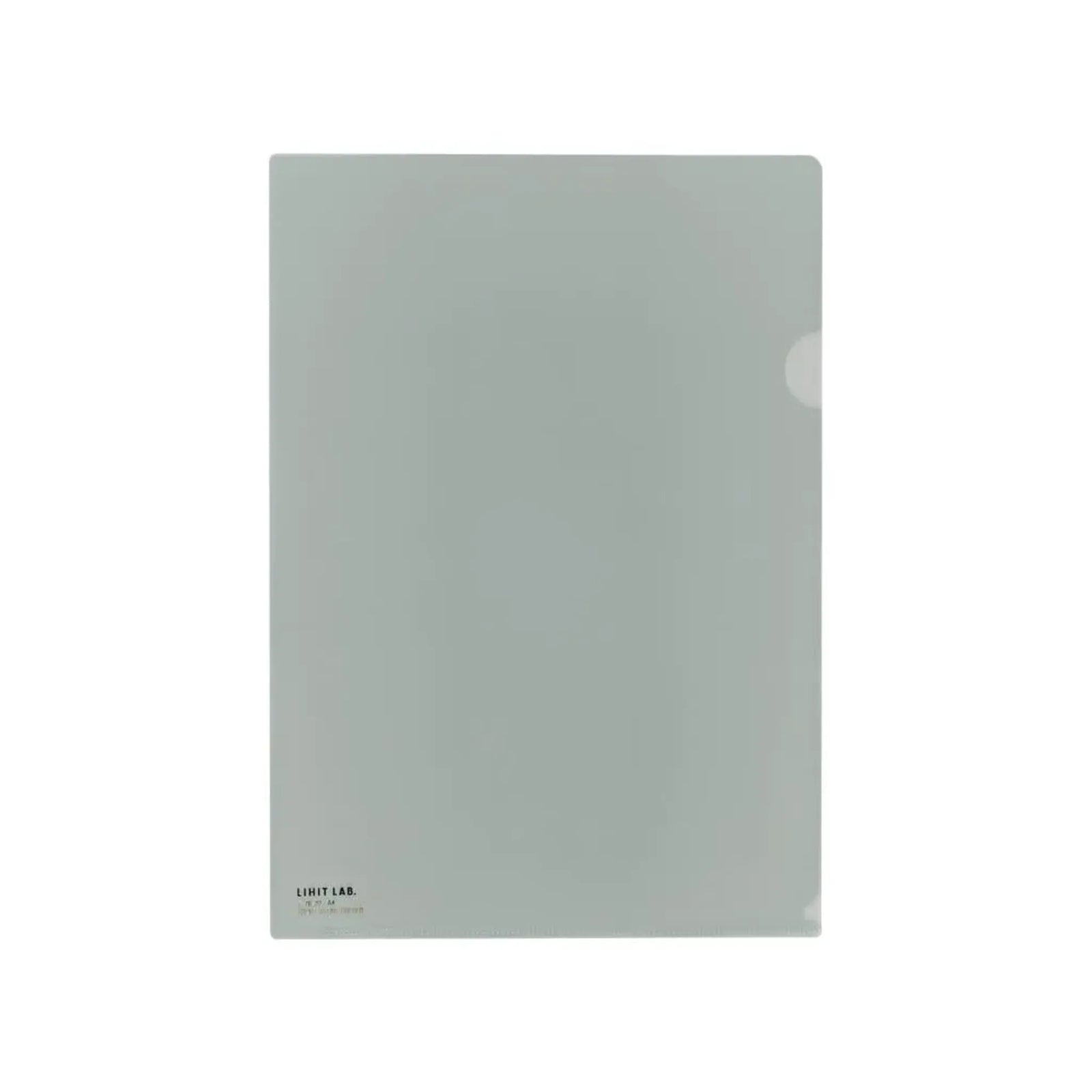 【50個セット】カラークリヤーホルダー　Ａ４(オリーブ) F78-22 画像01