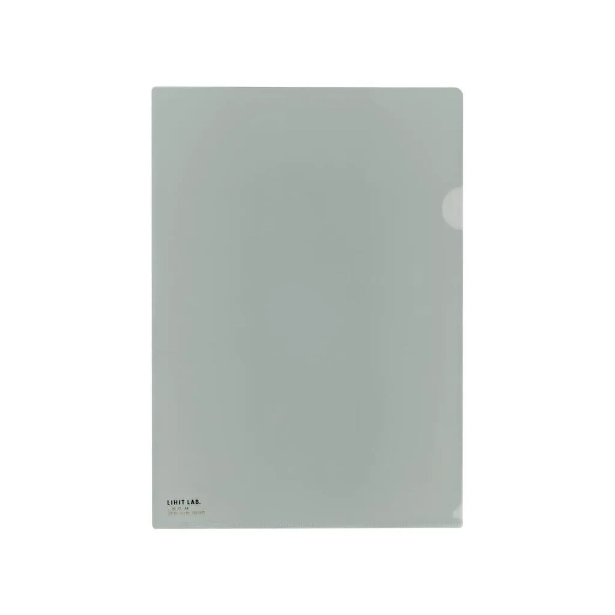 【50個セット】カラークリヤーホルダー　Ａ４(オリーブ) F78-22 画像01