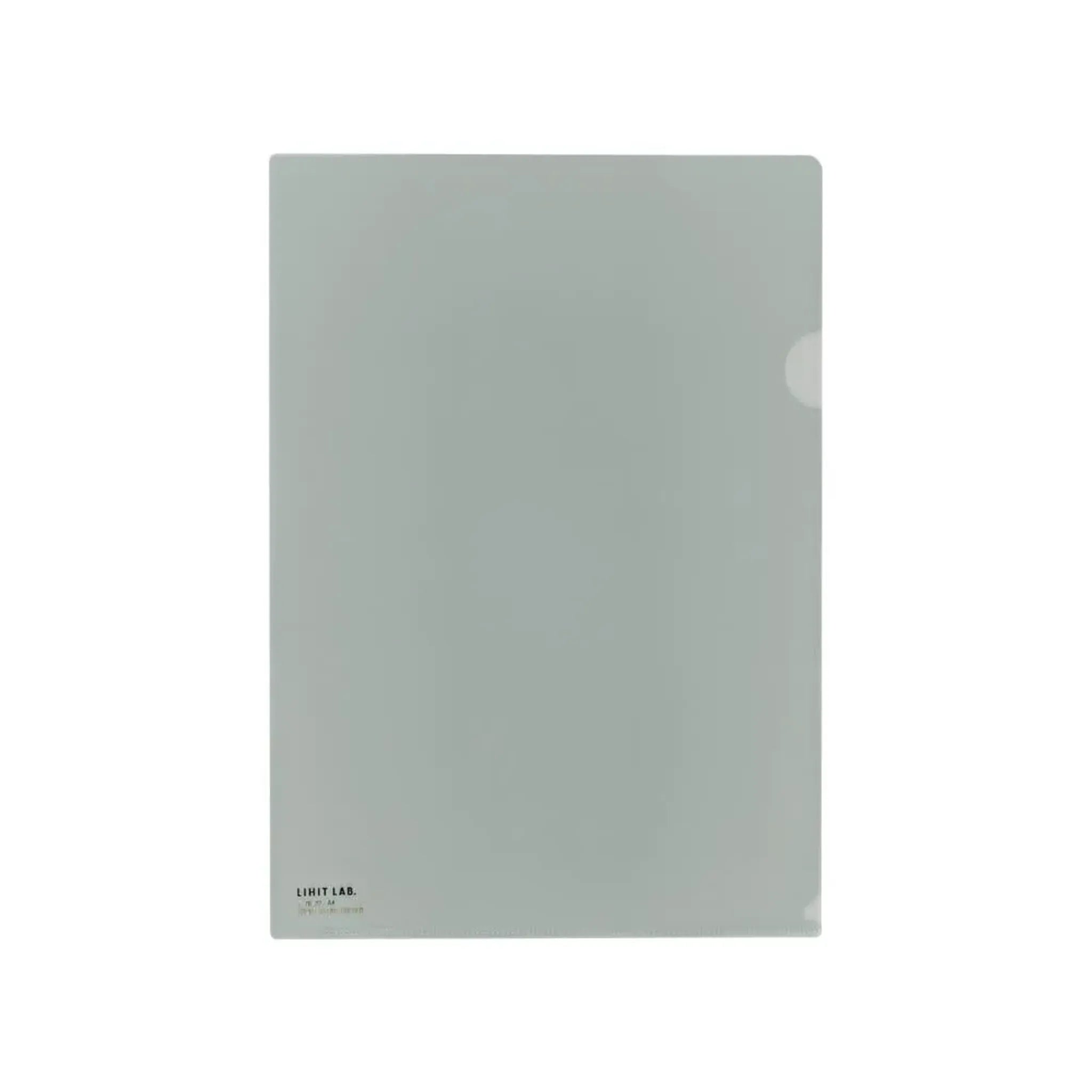 【50個セット】カラークリヤーホルダー　Ａ４(オリーブ) F78-22 画像01