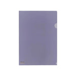 【50個セット】カラークリヤーホルダー　Ａ４(ブルーバイオレット) F78-23 画像01