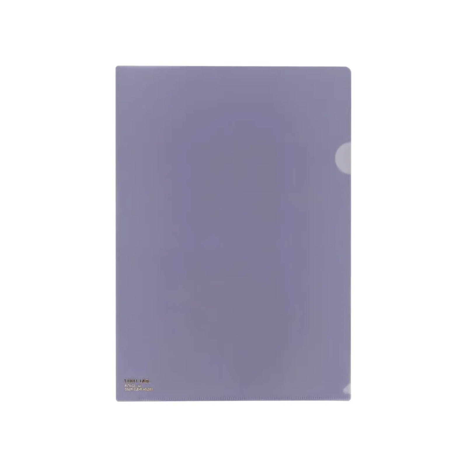 【50個セット】カラークリヤーホルダー　Ａ４(ブルーバイオレット) F78-23 画像01