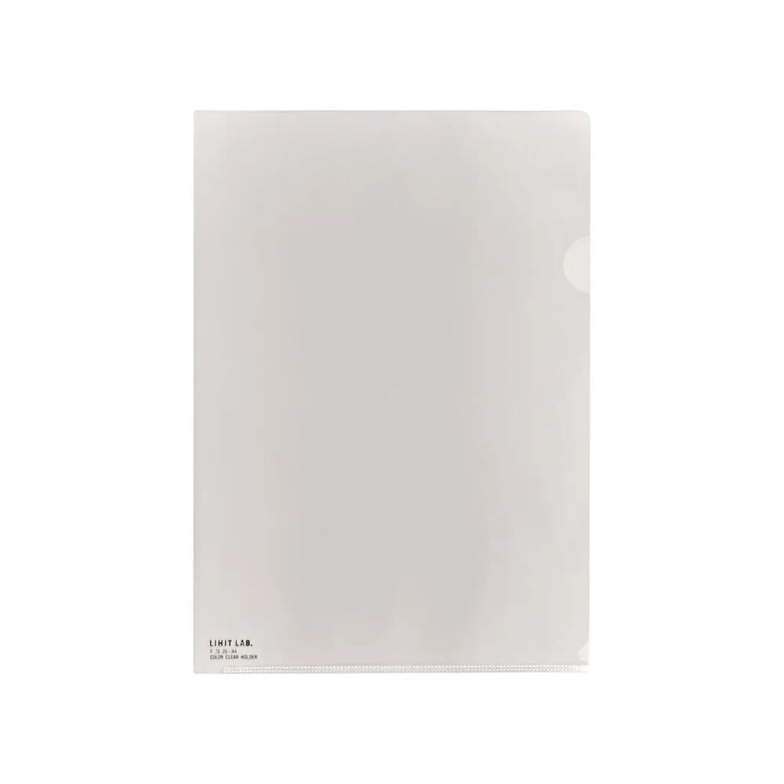 【50個セット】カラークリヤーホルダー　Ａ４(クリスタル) F78-25 画像01