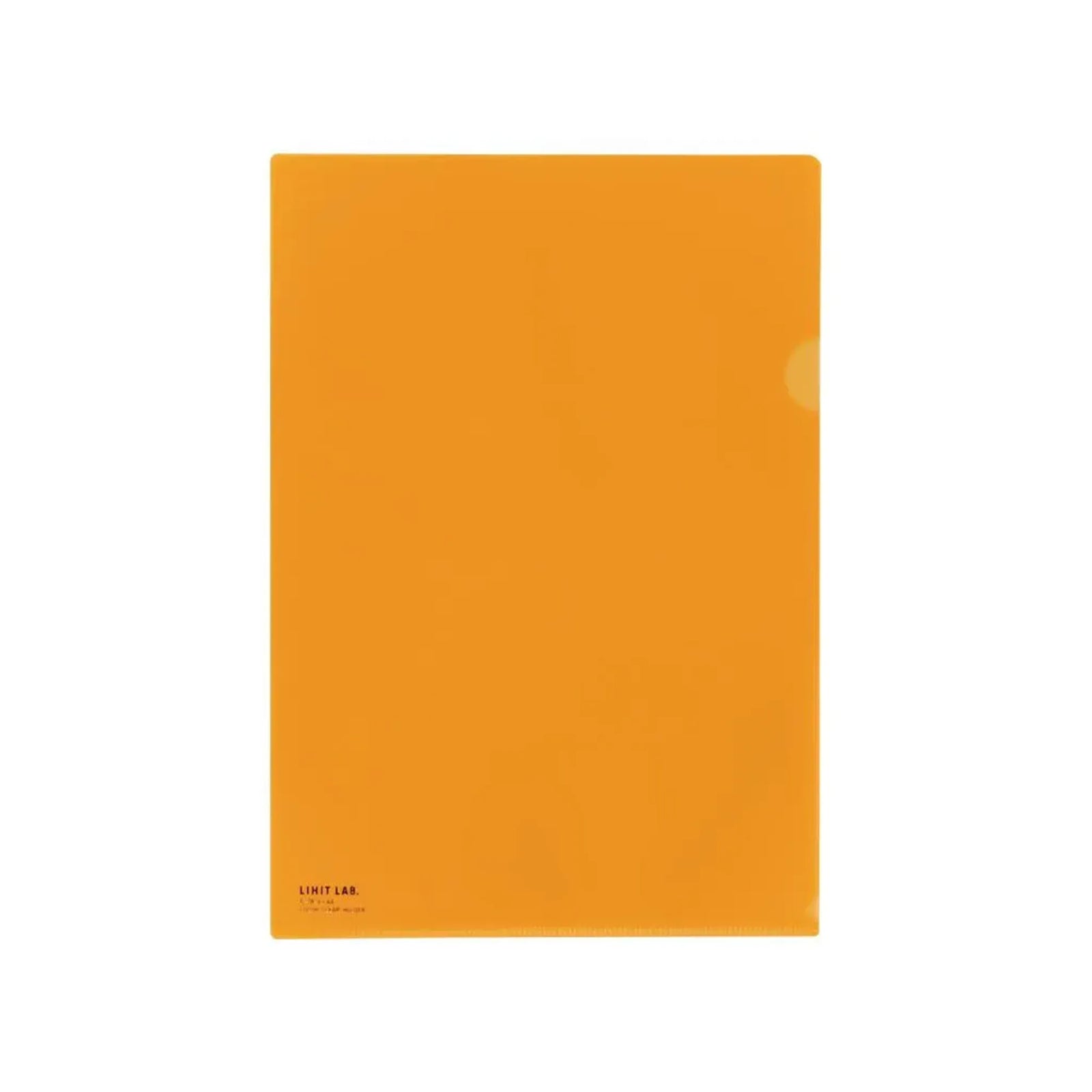 【50個セット】カラークリヤーホルダー　Ａ４(橙) F78-4 画像01